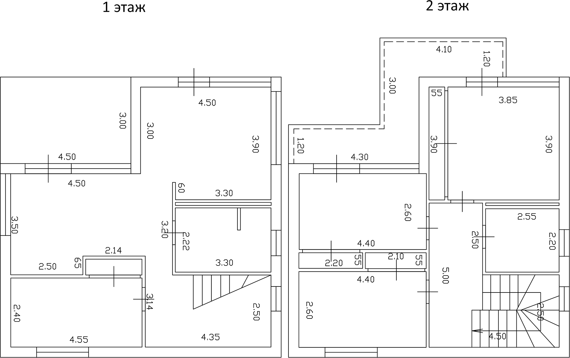 Планировка 165 м²