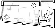 Планировка 19.9 м²