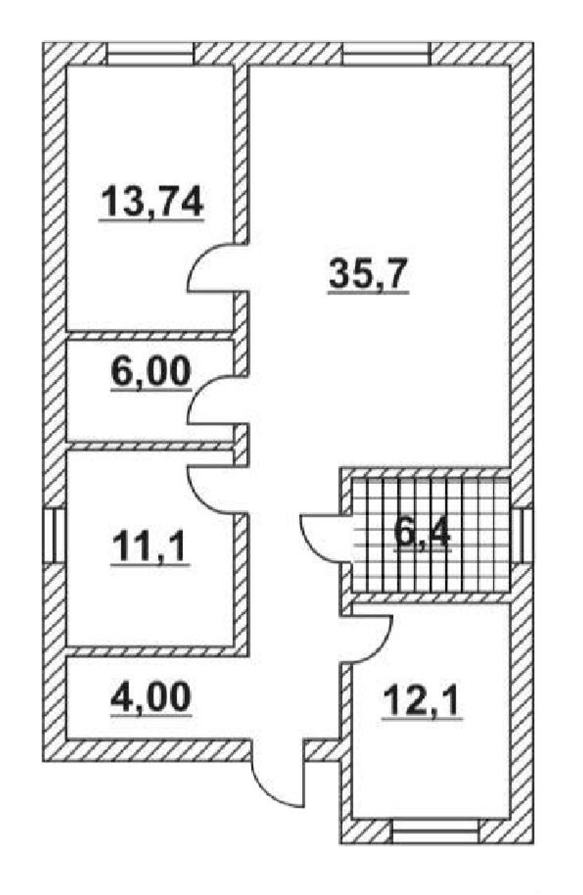 Планировка 100 м²