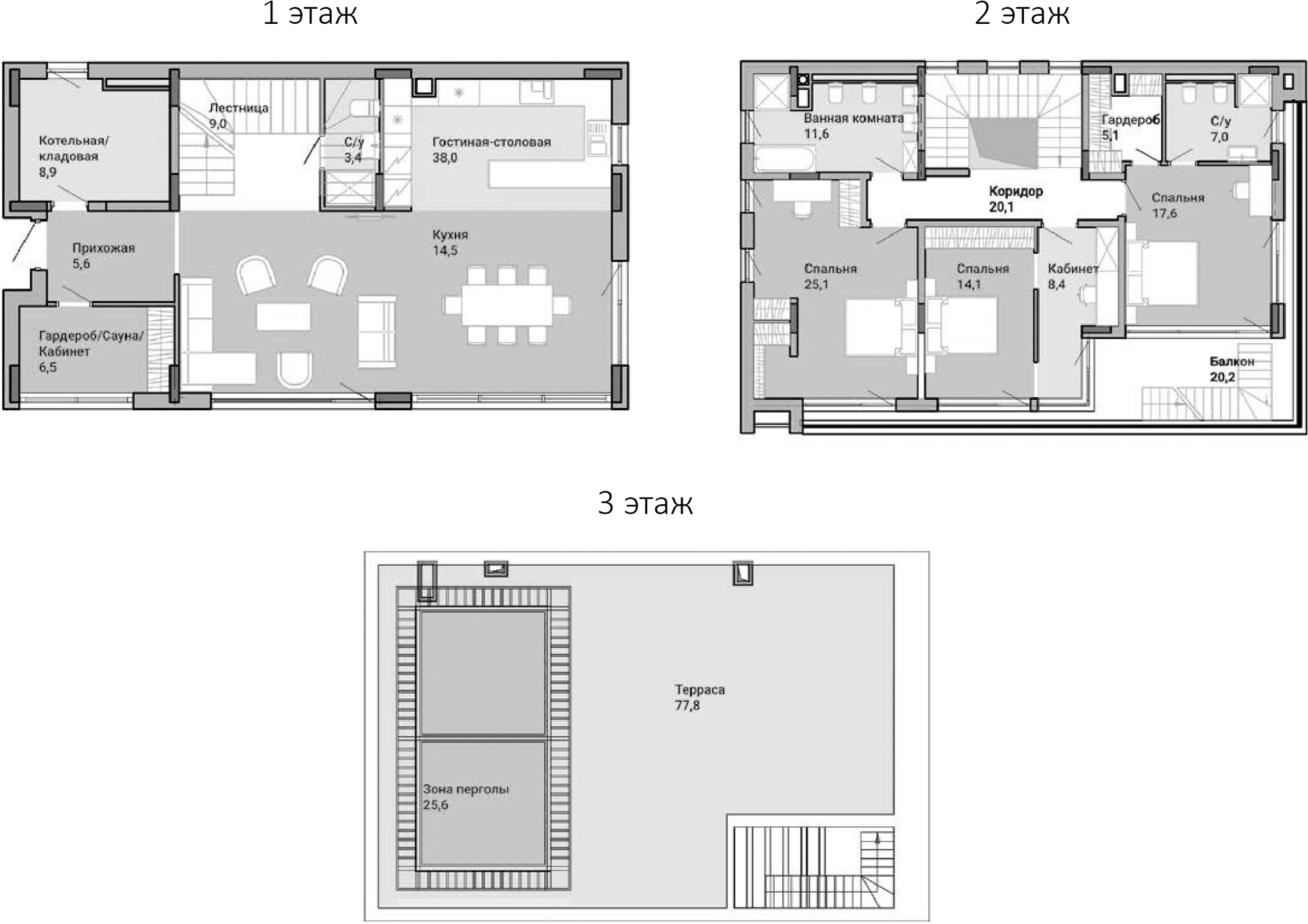 Планировка 221.5 м²