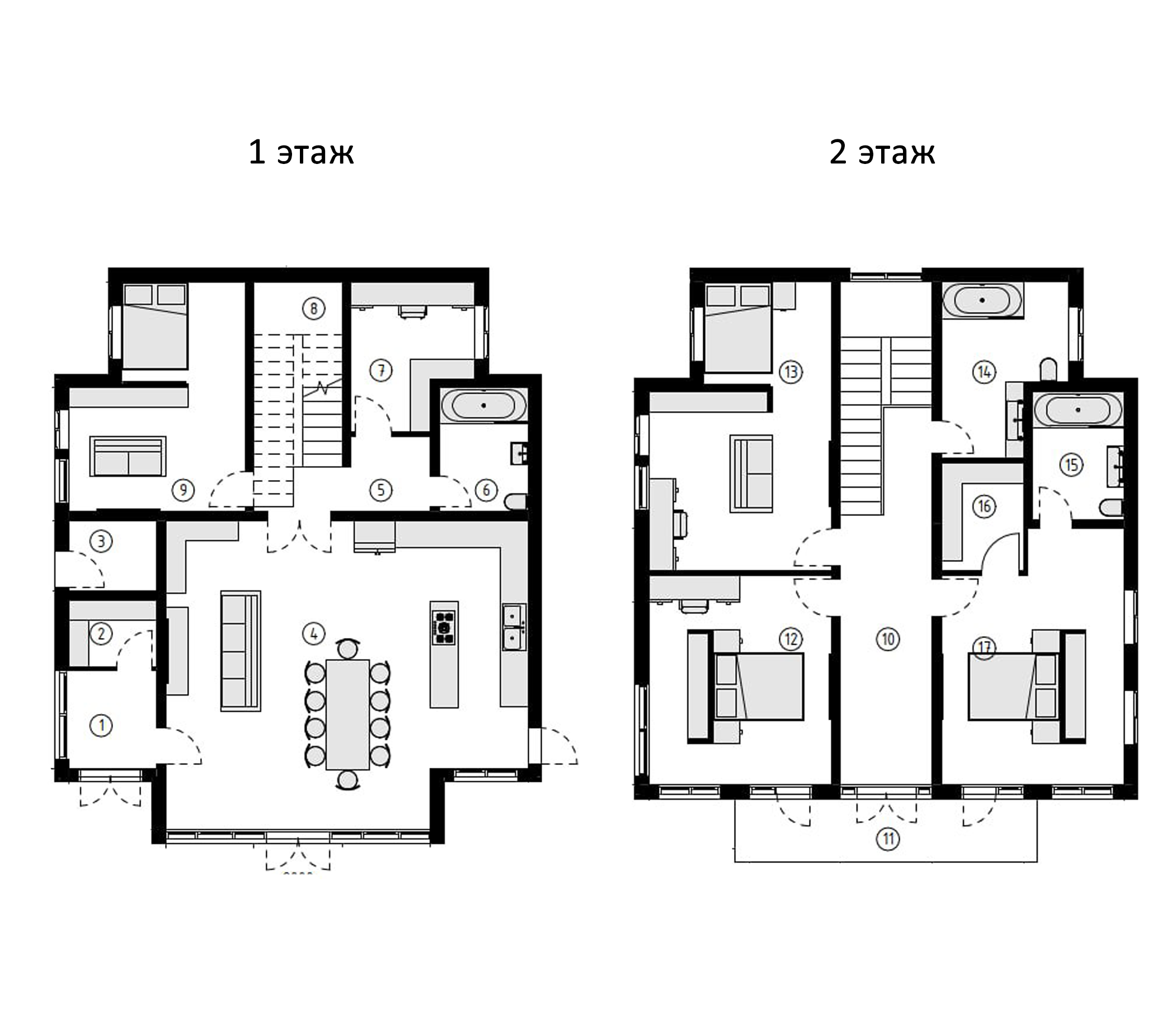 Планировка 224.76 м²