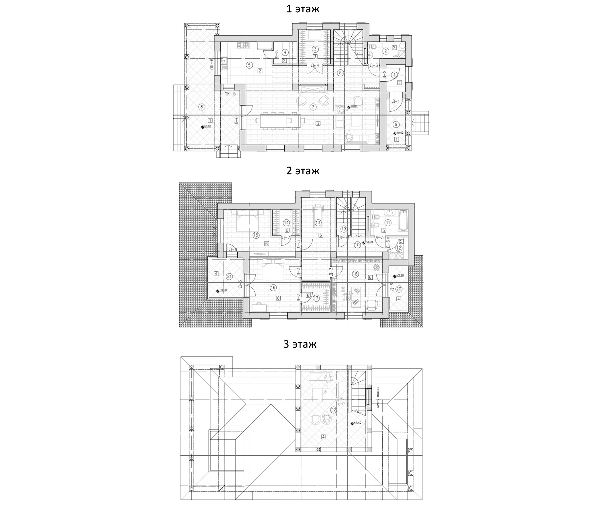 Планировка 208.3 м²