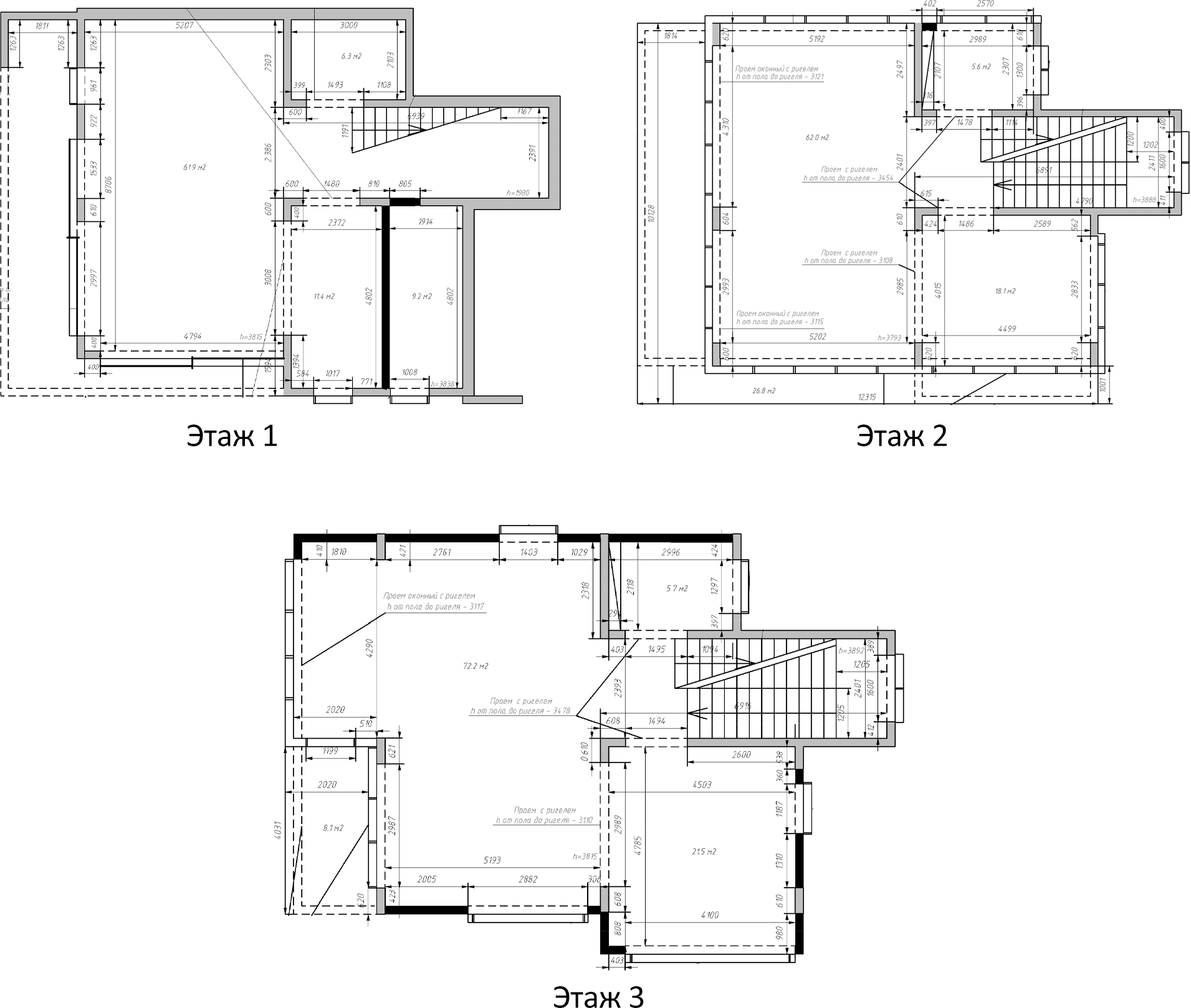 Планировка 300 м²