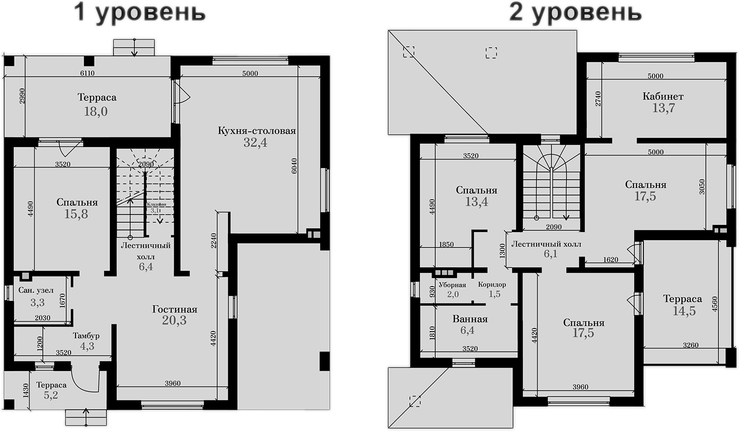 Планировка 171.5 м²