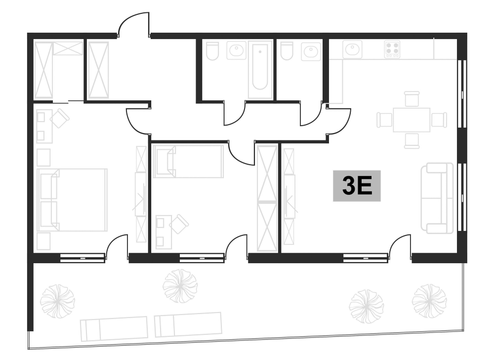 Продается 3-комн. квартира, 73.14 м²