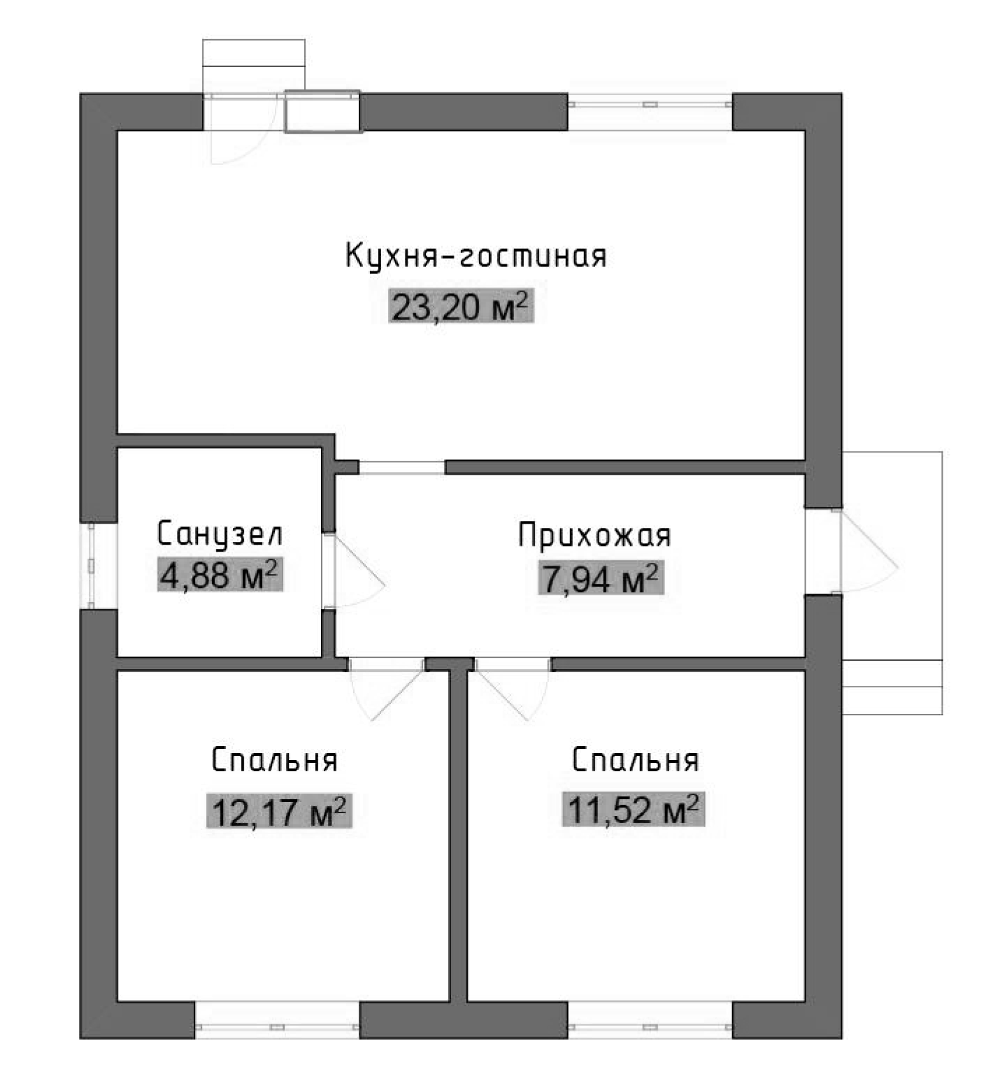 Коттедж в «Коттеджный поселок Лесное»