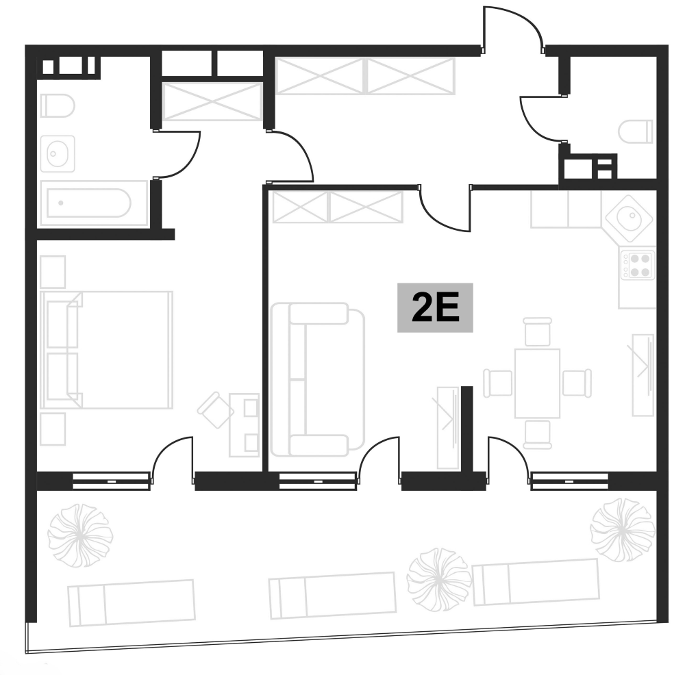 Продается 2-комн. квартира, 58.65 м²