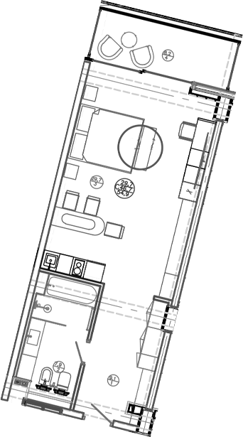 Студия · 46.7 м²