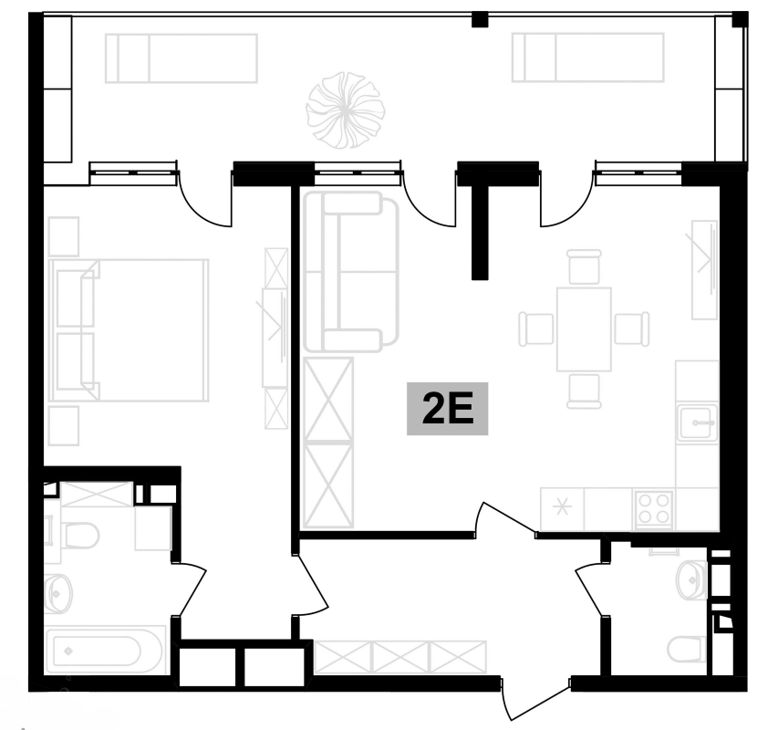 Продается 2-комн. квартира, 59.11 м²