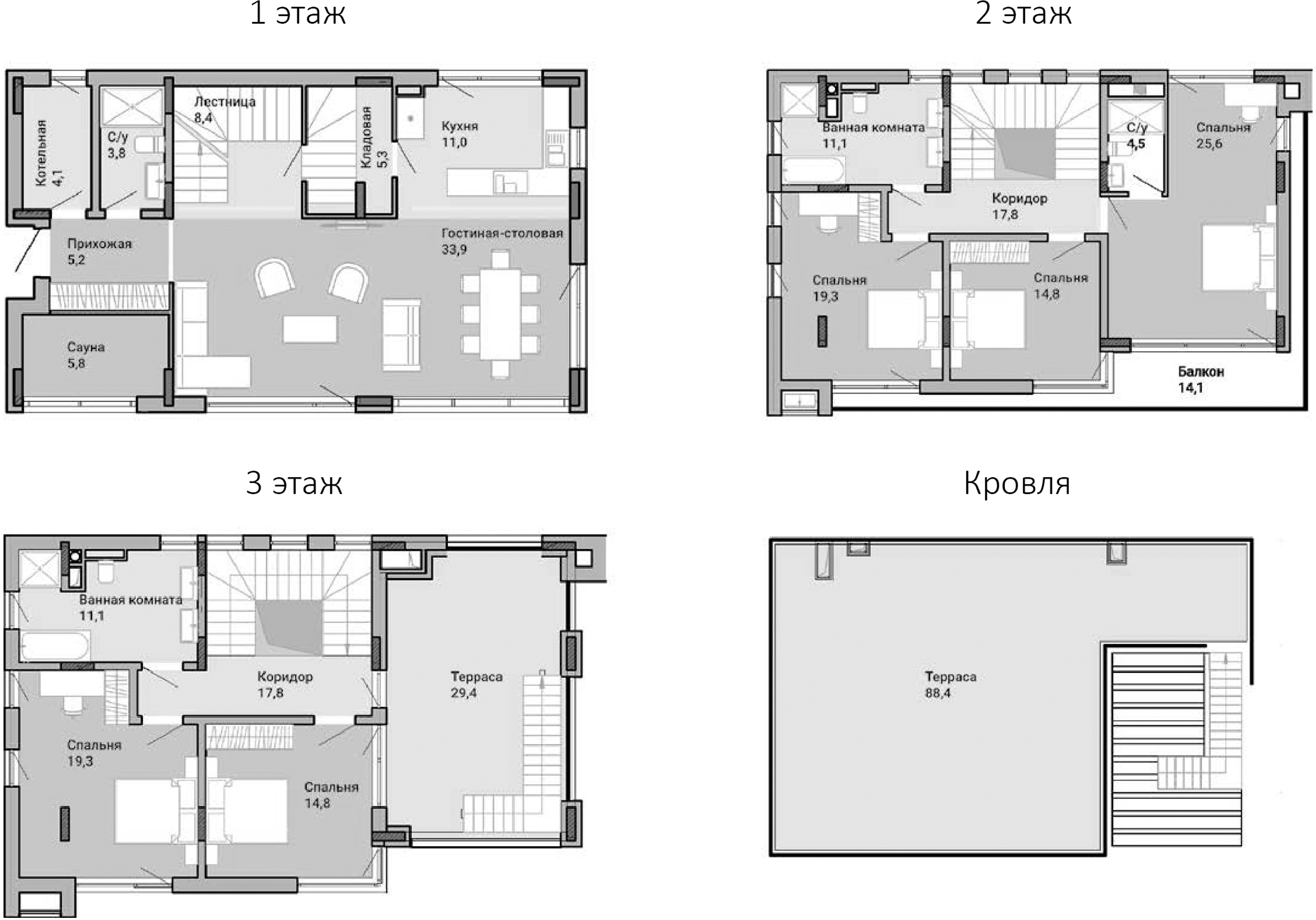 Планировка 249.2 м²