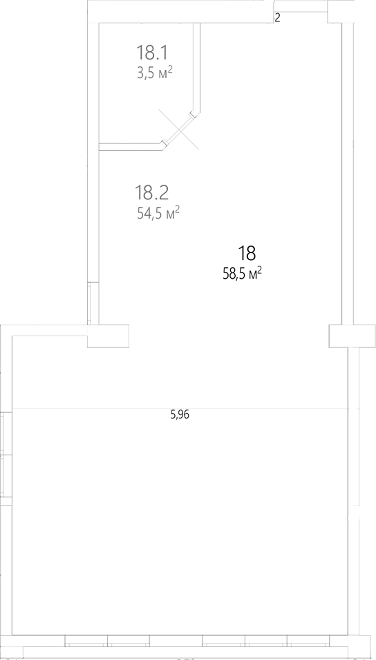 Планировка 83.5 м²