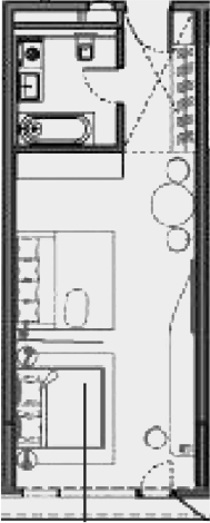 Планировка 46.1 м²