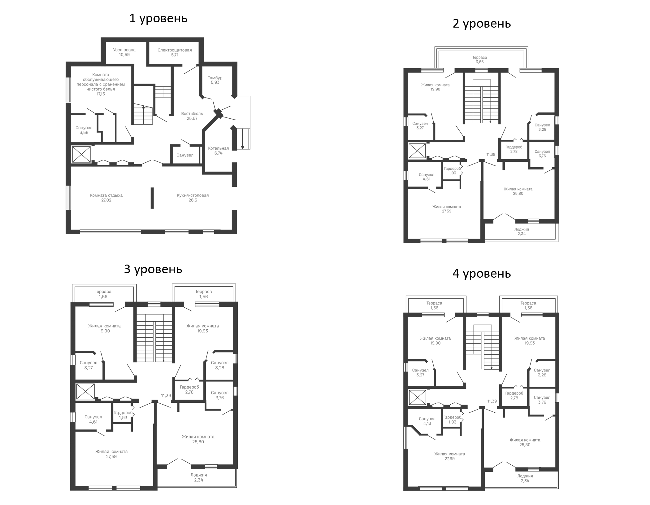 Планировка 639.4 м²
