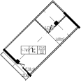 Планировка 27.45 м²