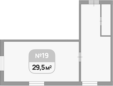 Планировка 29.5 м²
