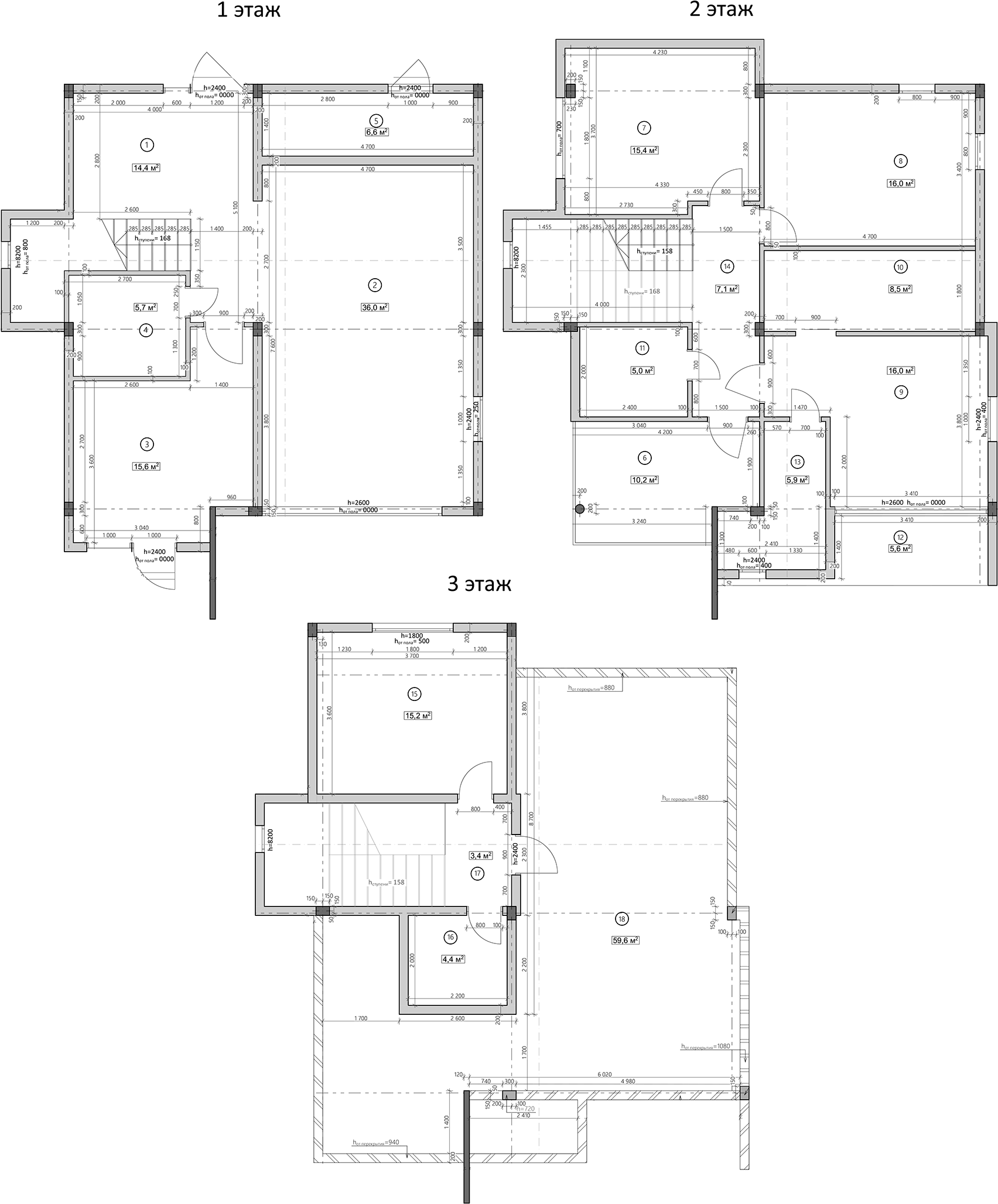 Планировка 220 м²