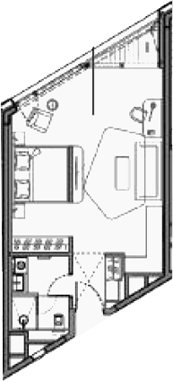Планировка 51.4 м²