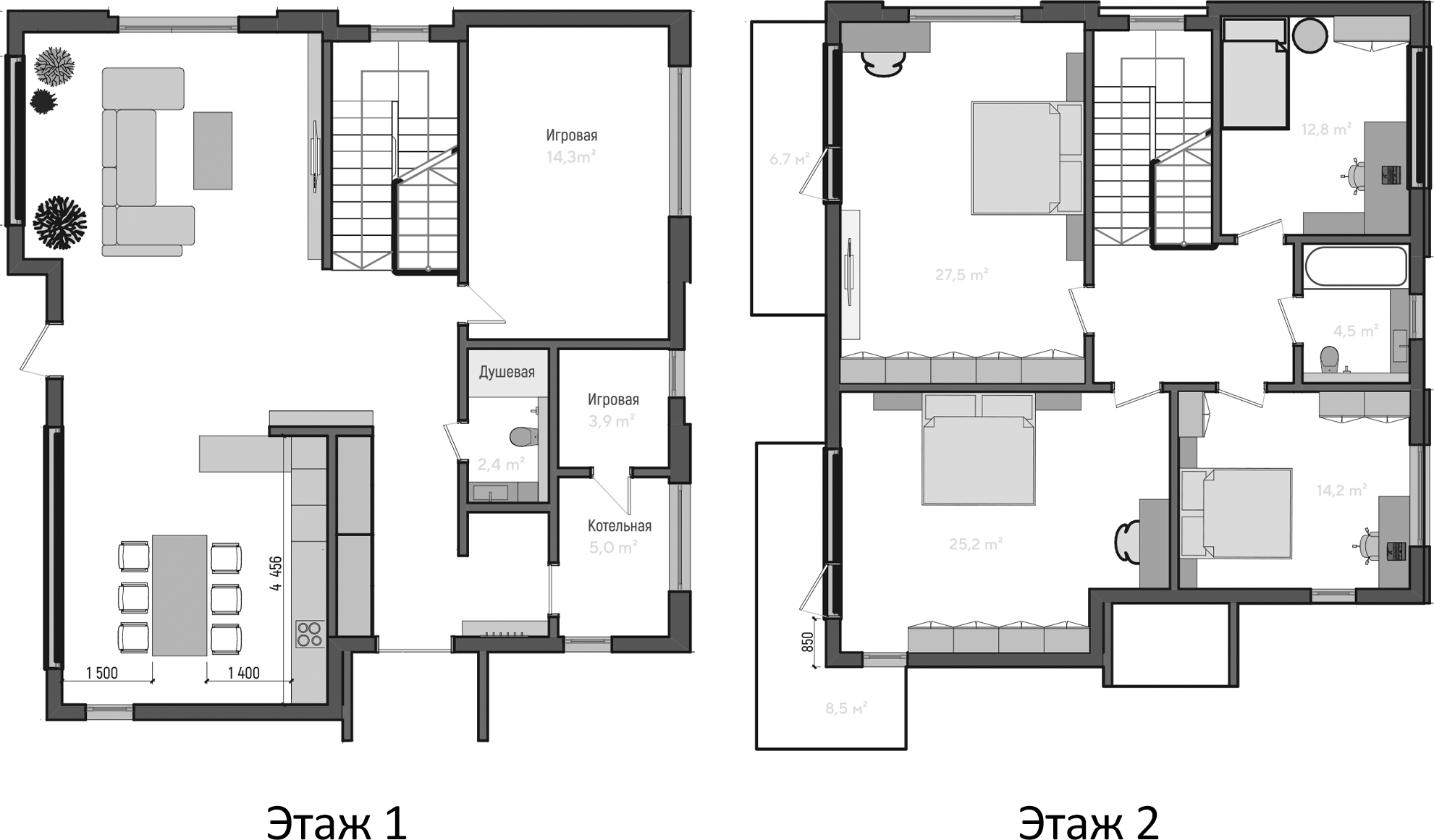 Планировка 213.8 м²