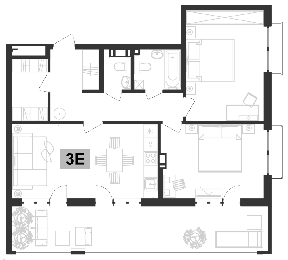 Продается 3-комн. квартира, 69.06 м²