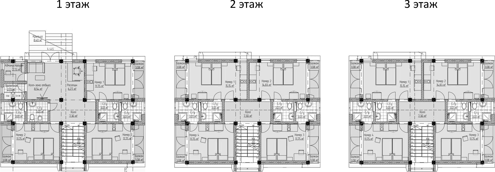 Планировка 300 м²