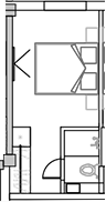 Планировка 26.3 м²