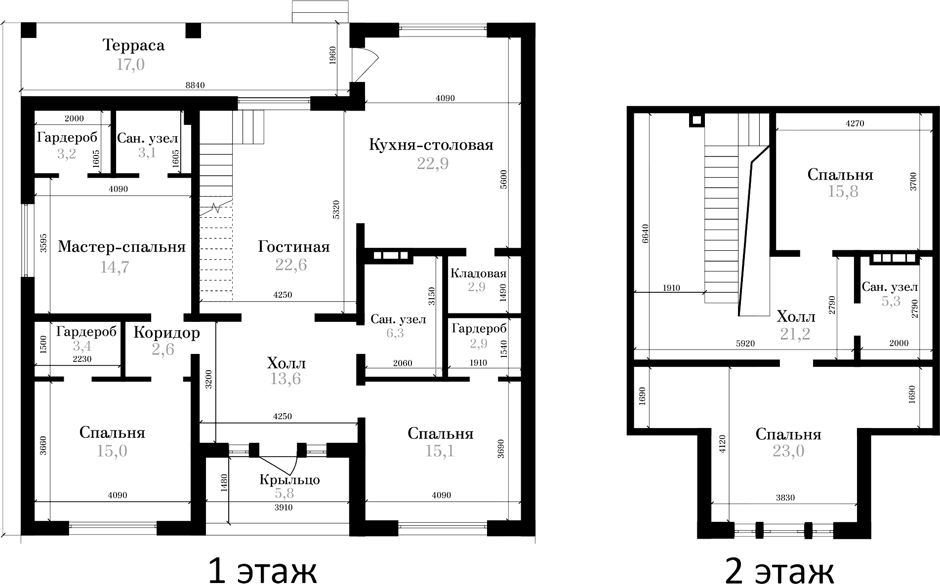 Планировка 201.01 м²