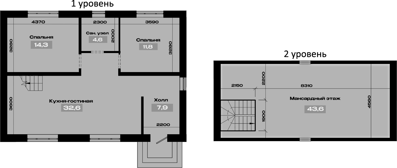 Планировка 117.6 м²