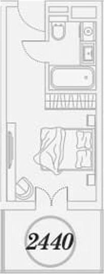 Продается 1-комн. квартира, 26.2 м²