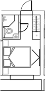 Планировка 16.4 м²