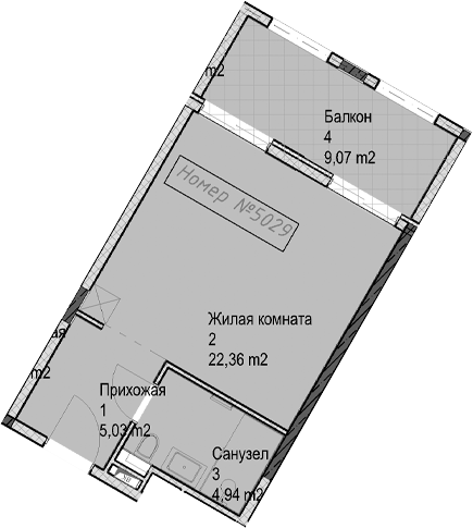 Студия · 32.3 м²