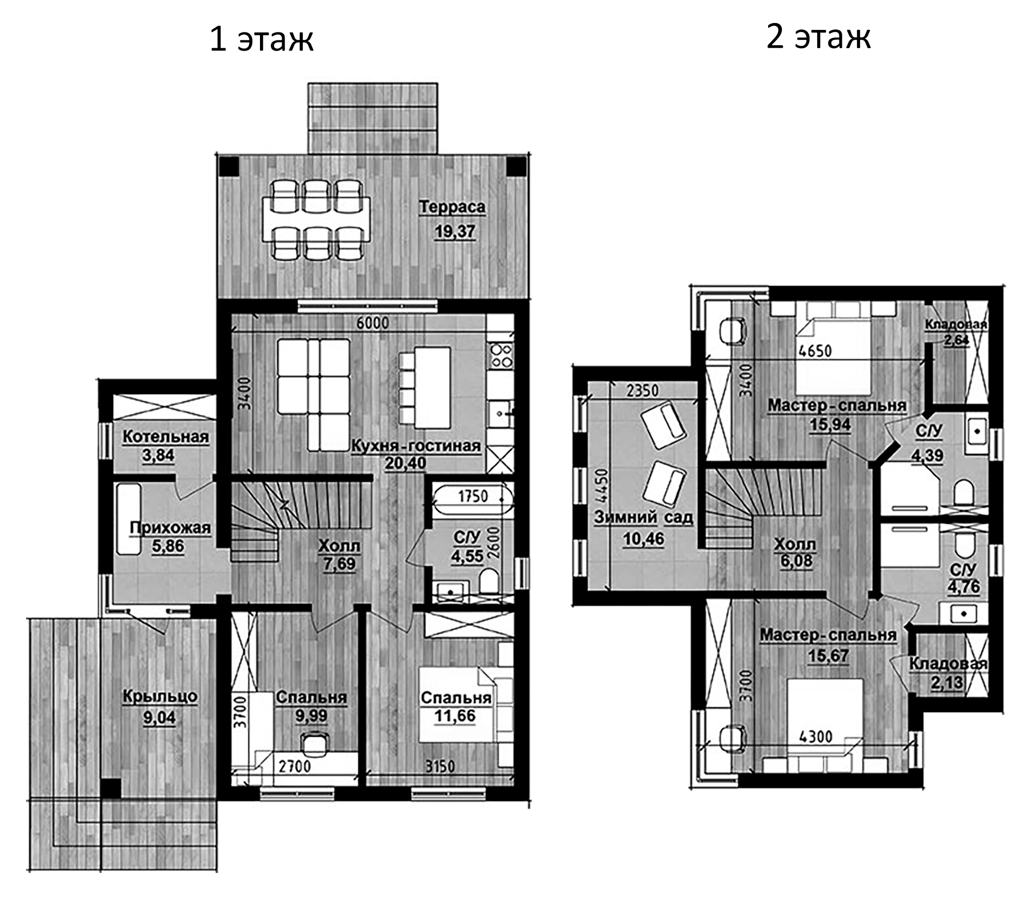 Планировка 124.17 м²