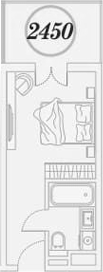 Продается 1-комн. квартира, 26.3 м²