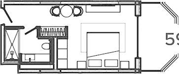 Планировка 35.2 м²