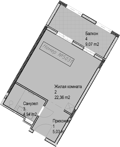Студия · 32.3 м²