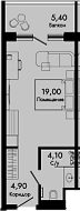 Продается 1-комн. квартира, 28 м²