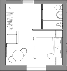 Планировка 20.3 м²