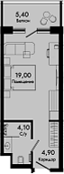 Продается 1-комн. квартира, 28 м²