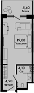 Продается 1-комн. квартира, 28 м²