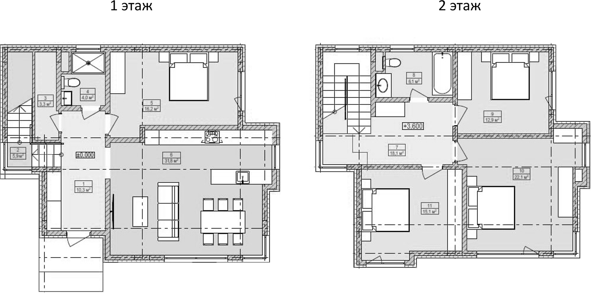 Планировка 160 м²