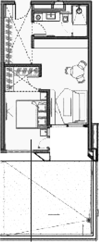 Планировка 51 м²
