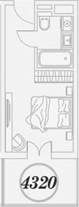 Продается 1-комн. квартира, 26.2 м²