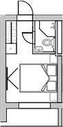 Планировка 17.1 м²