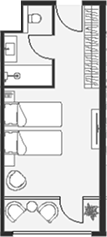 Планировка 30.8 м²