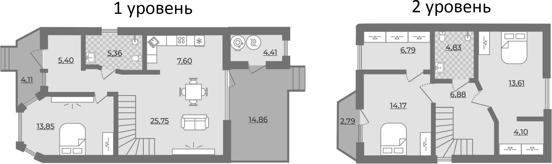 Планировка 119.3 м²