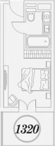 Продается 1-комн. квартира, 27.2 м²