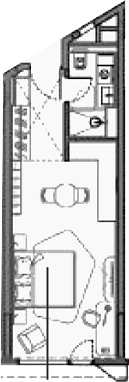 Планировка 35.6 м²