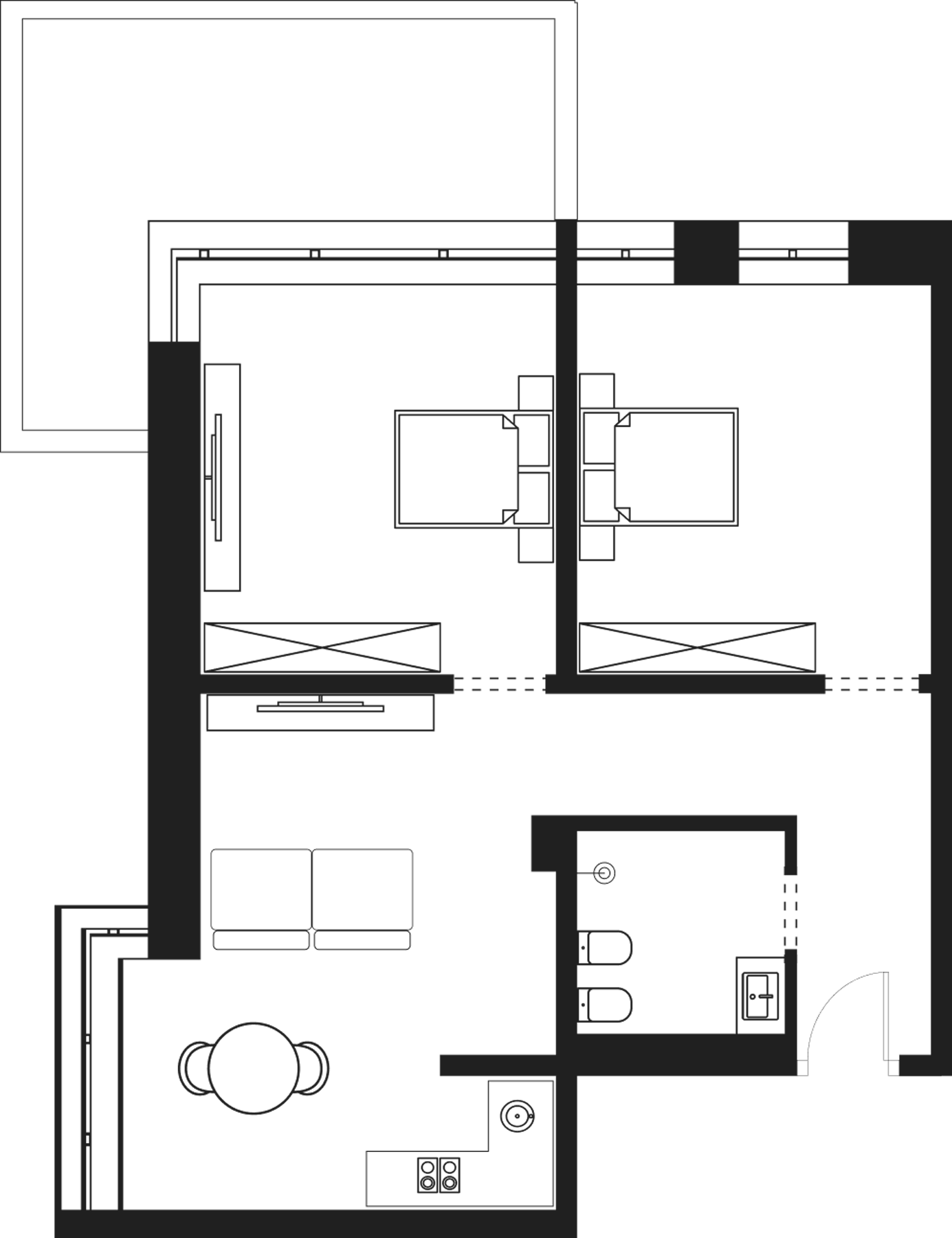 Продается 1-комн. квартира, 78.38 м²