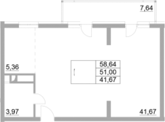 Квартира · 51 м²