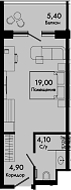 Продается 1-комн. квартира, 28 м²