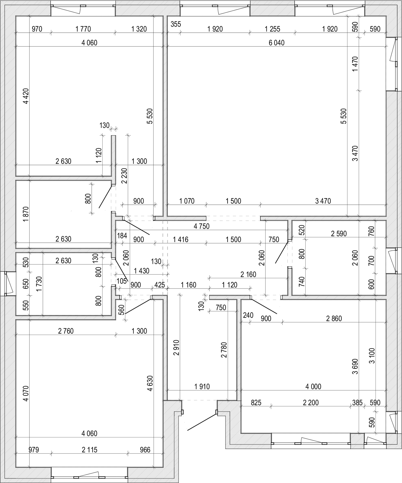 Планировка 114.7 м²